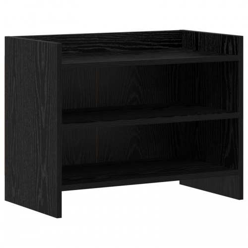 TV-skab 60 x 33 x 47 cm Sort eg Konstrueret træ
