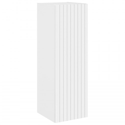 Badeværelsesskabsæt 5 stk Hvid 43 x 11,5 x 60,5 cm