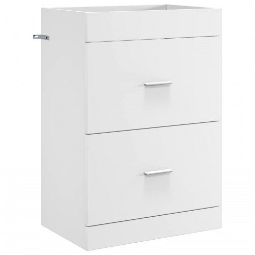Badeværelsesmøbel sæt Hvid 61 x 40 x 84,5 cm Konstrueret træ