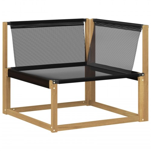 Udendørs sofagruppe 7 stk Hvid og lysegrå 408 x 170,5 x 73 cm