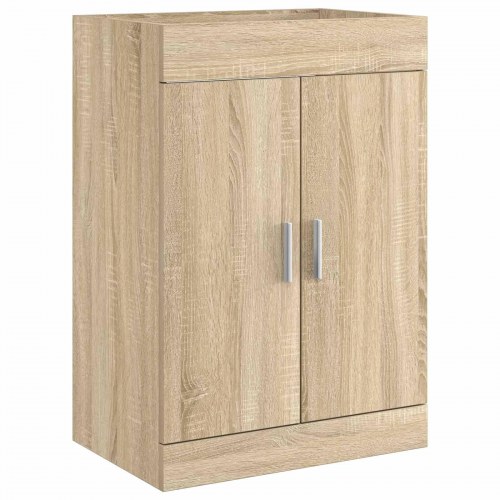 Badeværelsesmøbel sæt Sonoma-eg 81 x 40 x 84,5 cm