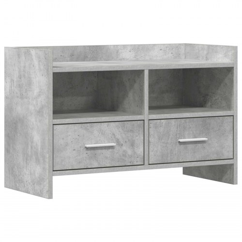 TV-skab 71,5 x 33 x 47 cm Betongrå Konstrueret træ