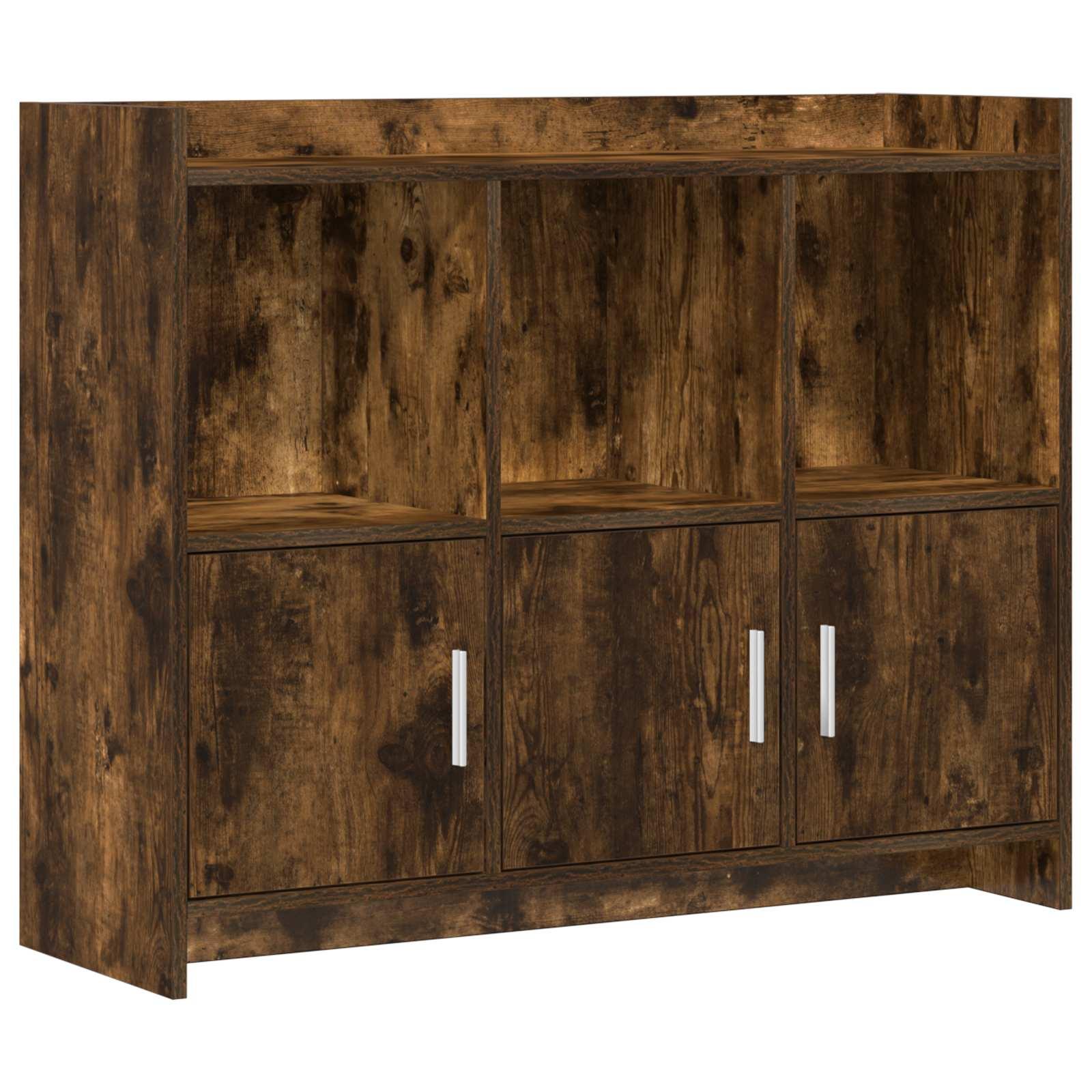 Sidebord Røget eg 98,5 x 33 x 80 cm Konstrueret træ