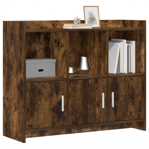 Sidebord Røget eg 98,5 x 33 x 80 cm Konstrueret træ