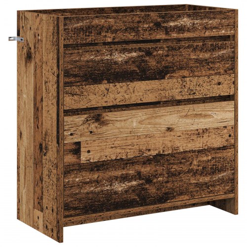 Badeværelsesmøbel sæt Gammelt træ 81 x 40 x 84,5 cm