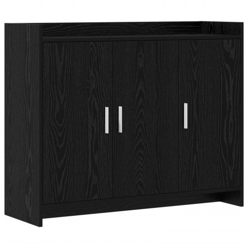 Sidebord Sort eg 98,5 x 33 x 80 cm Konstrueret træ