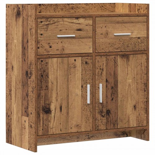 Sidebord Gammelt træ 75 x 36 x 80 cm Konstrueret træ