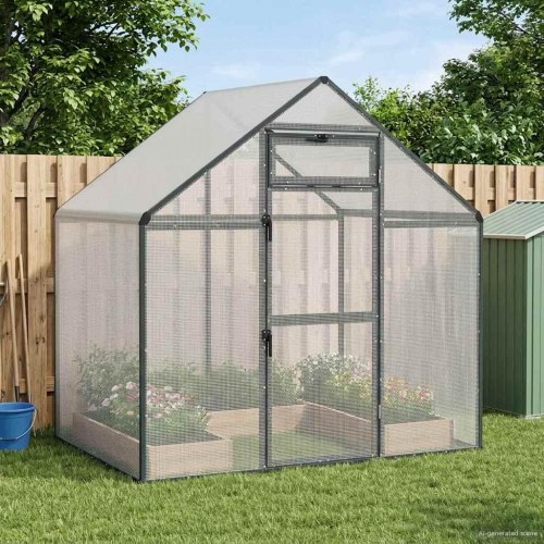 Fuglebur Antracit 181,5 x 110,5 x 173,5 cm Svejset Trådnet