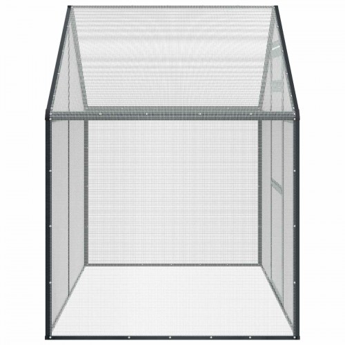 Fuglebur Antracit 181,5 x 110,5 x 173,5 cm Svejset Trådnet