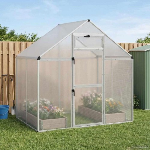 Fuglebur Sølv 181,5 x 110,5 x 173,5 cm Svejset Trådnet