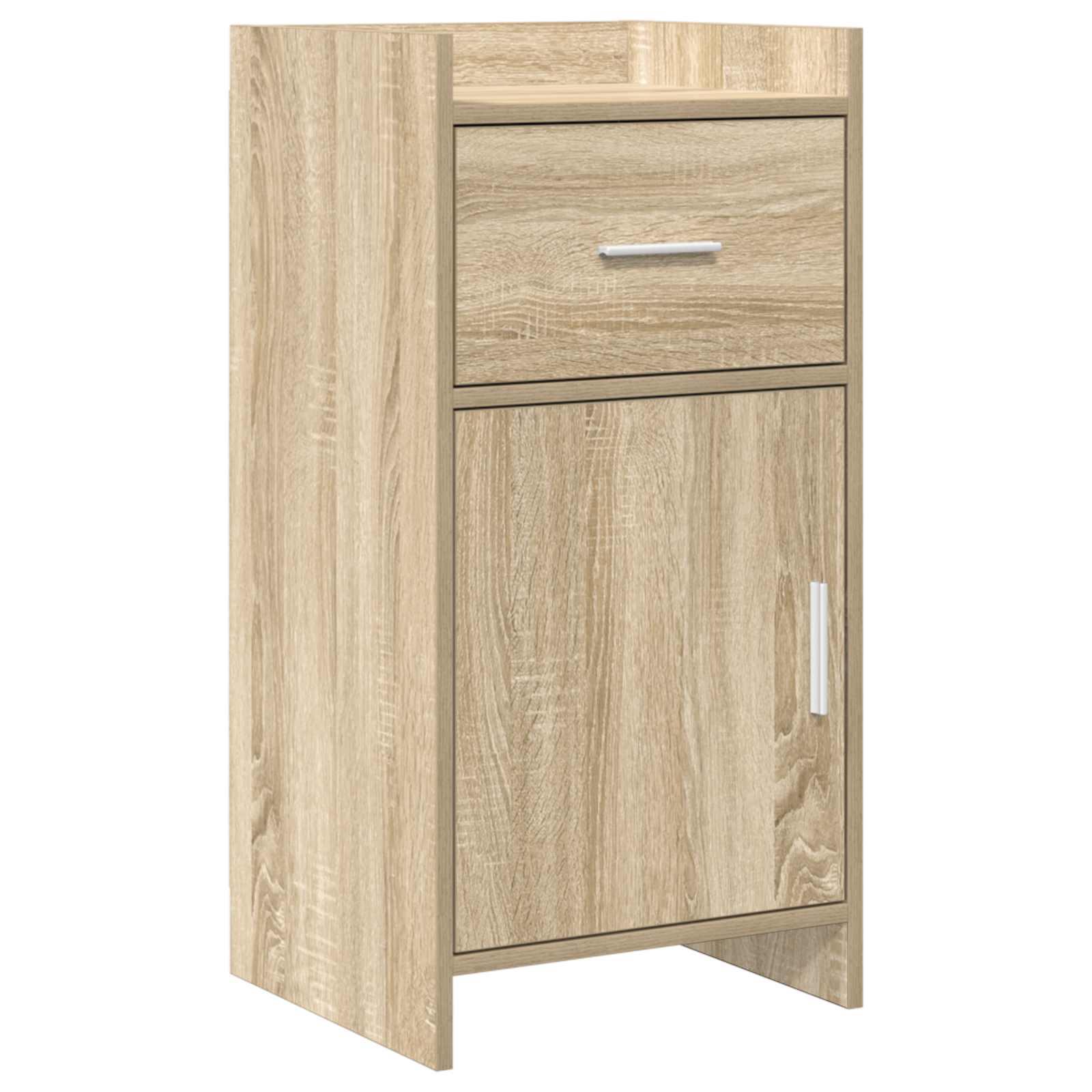 Sidebord Sonoma-eg 40 x 36 x 80 cm Konstrueret træ