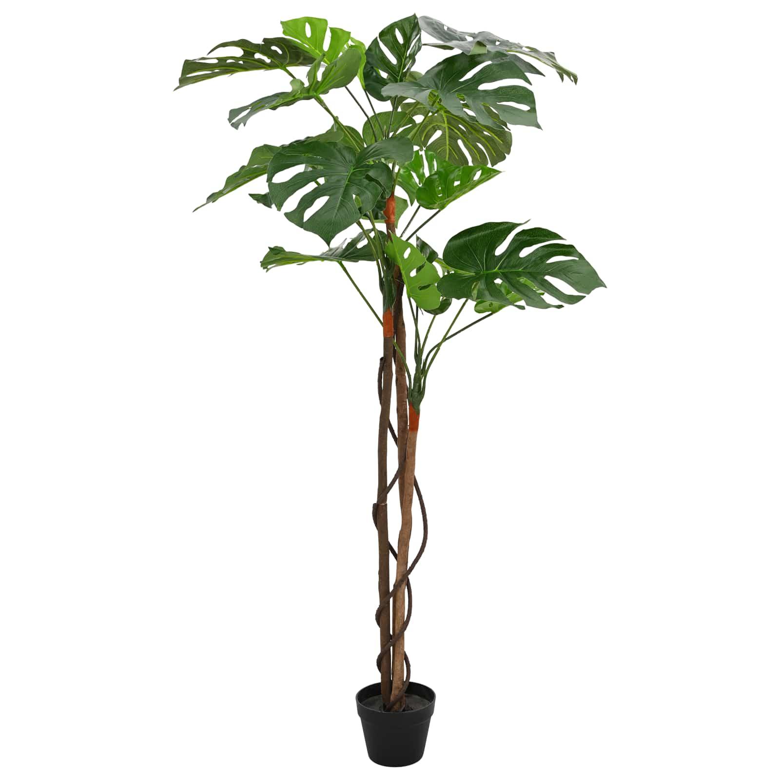 Kunstig Monstera Plante Grøn 94 x 18 x 170 cm Stof og træ