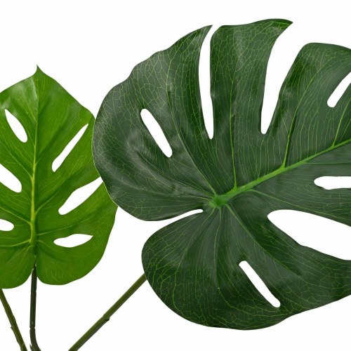 Kunstig Monstera Plante Grøn 70 x 16 x 130 cm Stof og træ