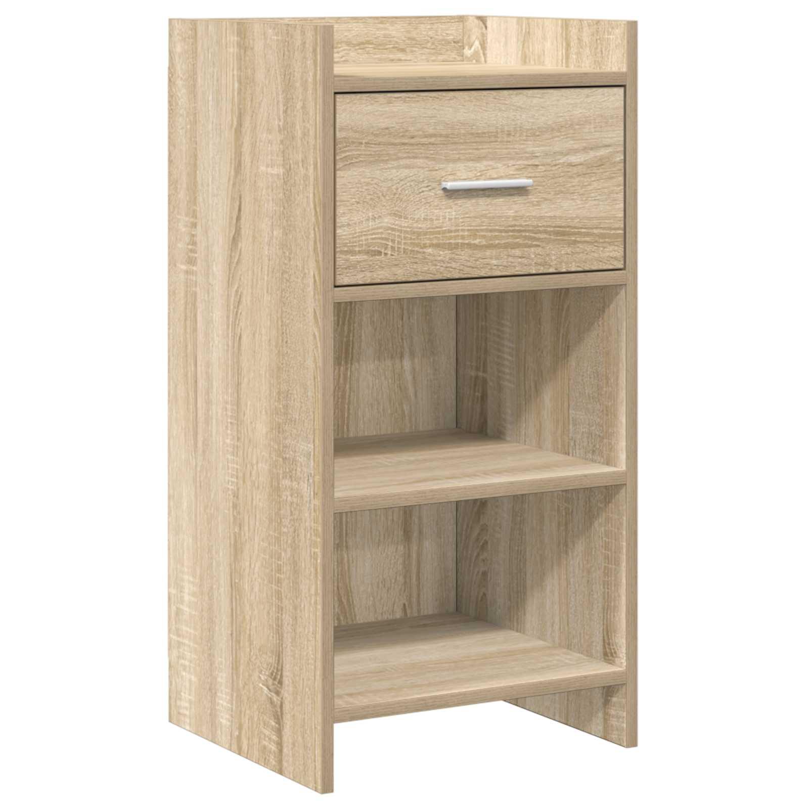 Sidebord Sonoma-eg 40 x 36 x 80 cm Konstrueret træ billede
