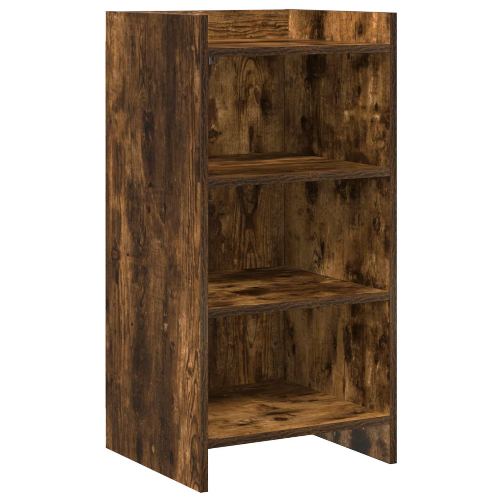 Sidebord Røget eg 40 x 36 x 80 cm Konstrueret træ billede