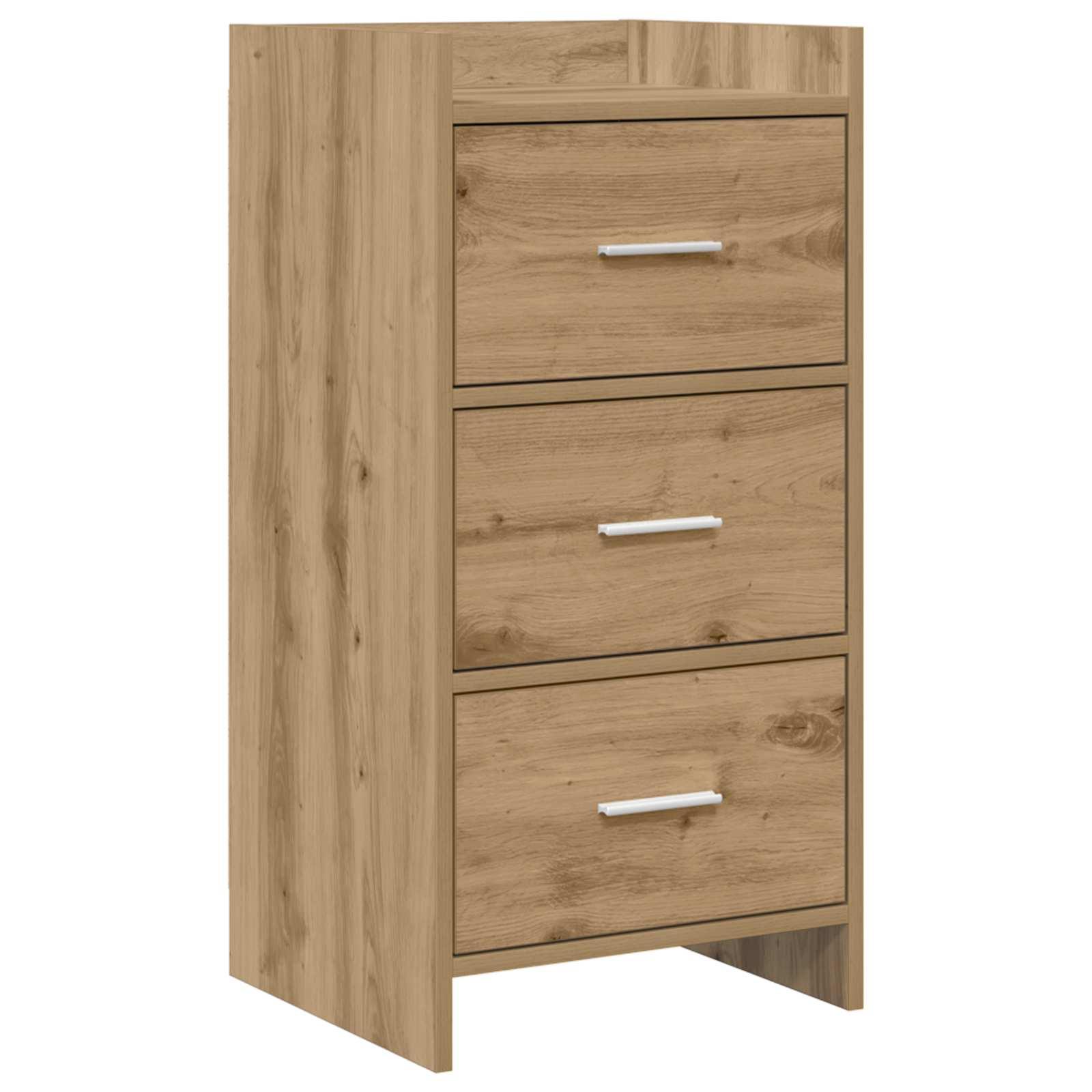 Sidebord Artisan-eg 40 x 36 x 80 cm Konstrueret træ billede