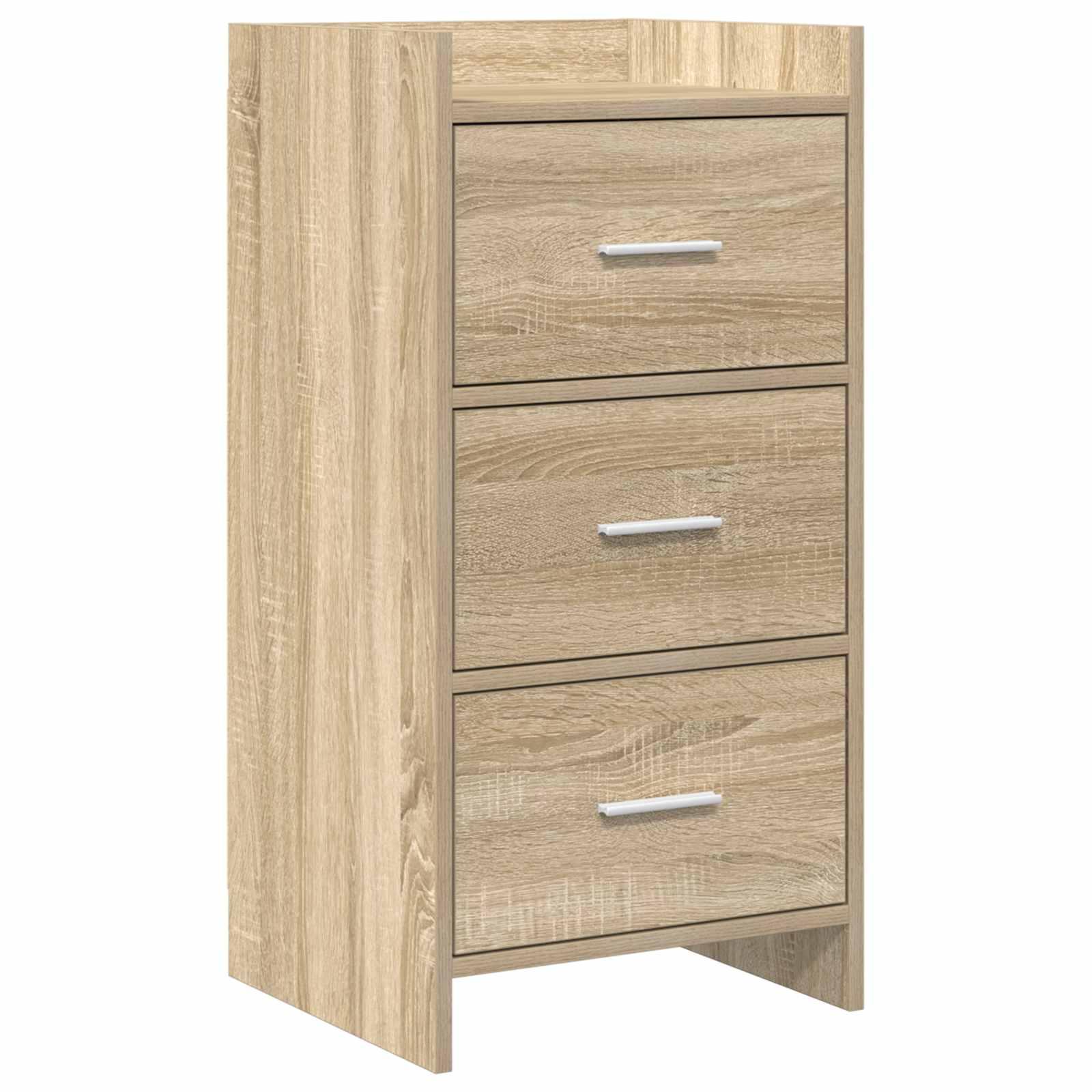 Sidebord Sonoma-eg 40 x 36 x 80 cm Konstrueret træ billede