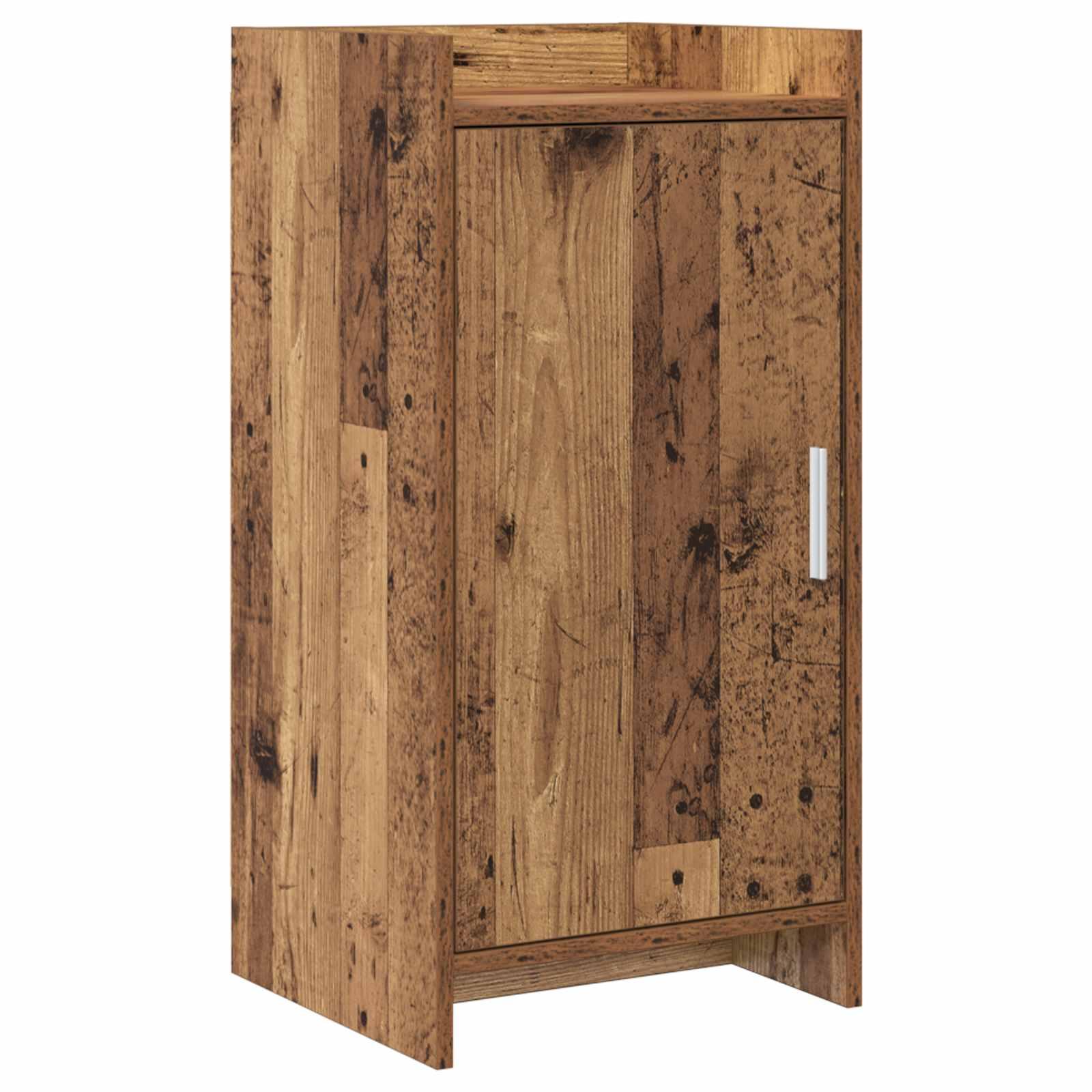 Sidebord Gammelt træ 40 x 36 x 80 cm Konstrueret træ billede