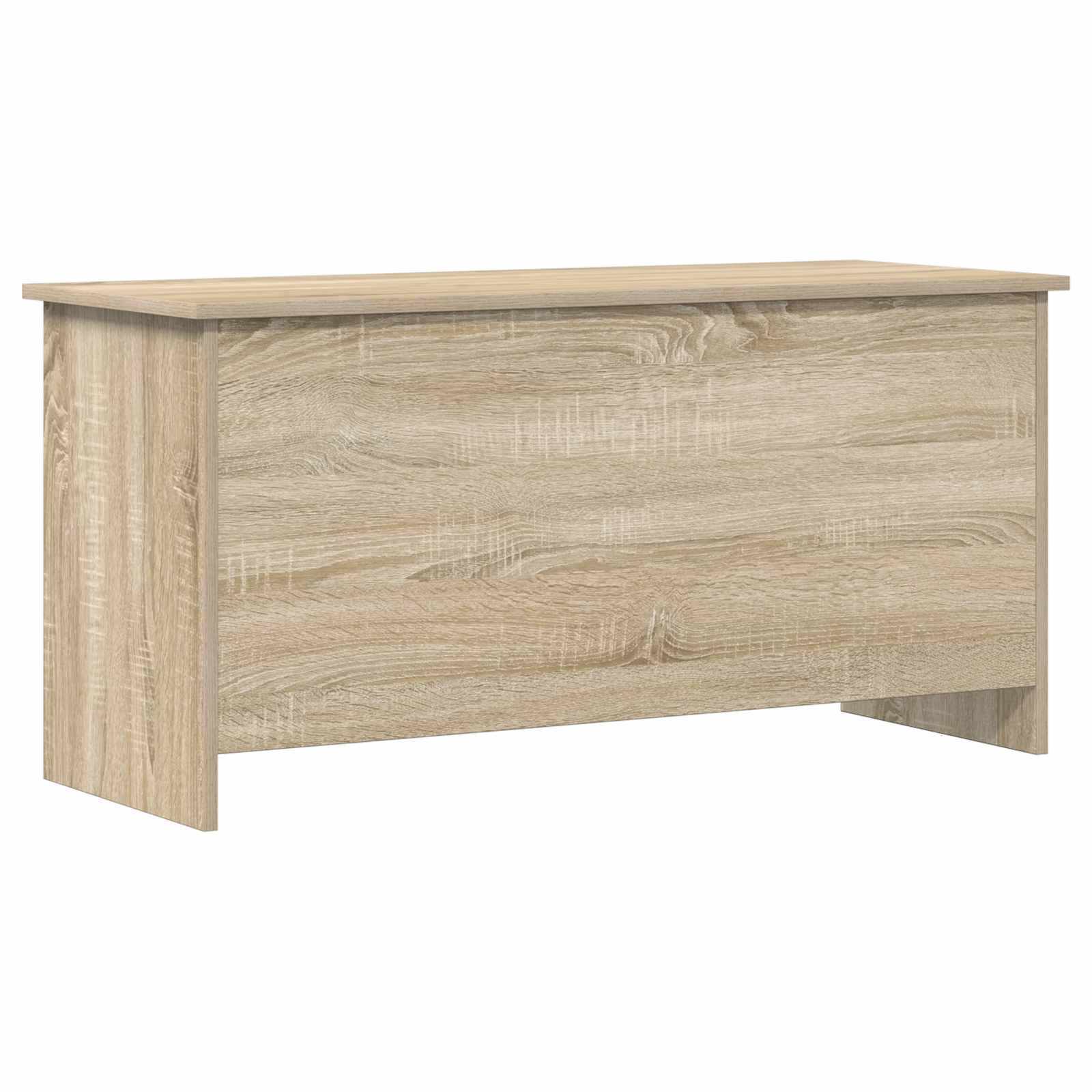 Opbevaringskiste Sonoma-eg 100 x 40 x 50 cm Konstrueret træ billede