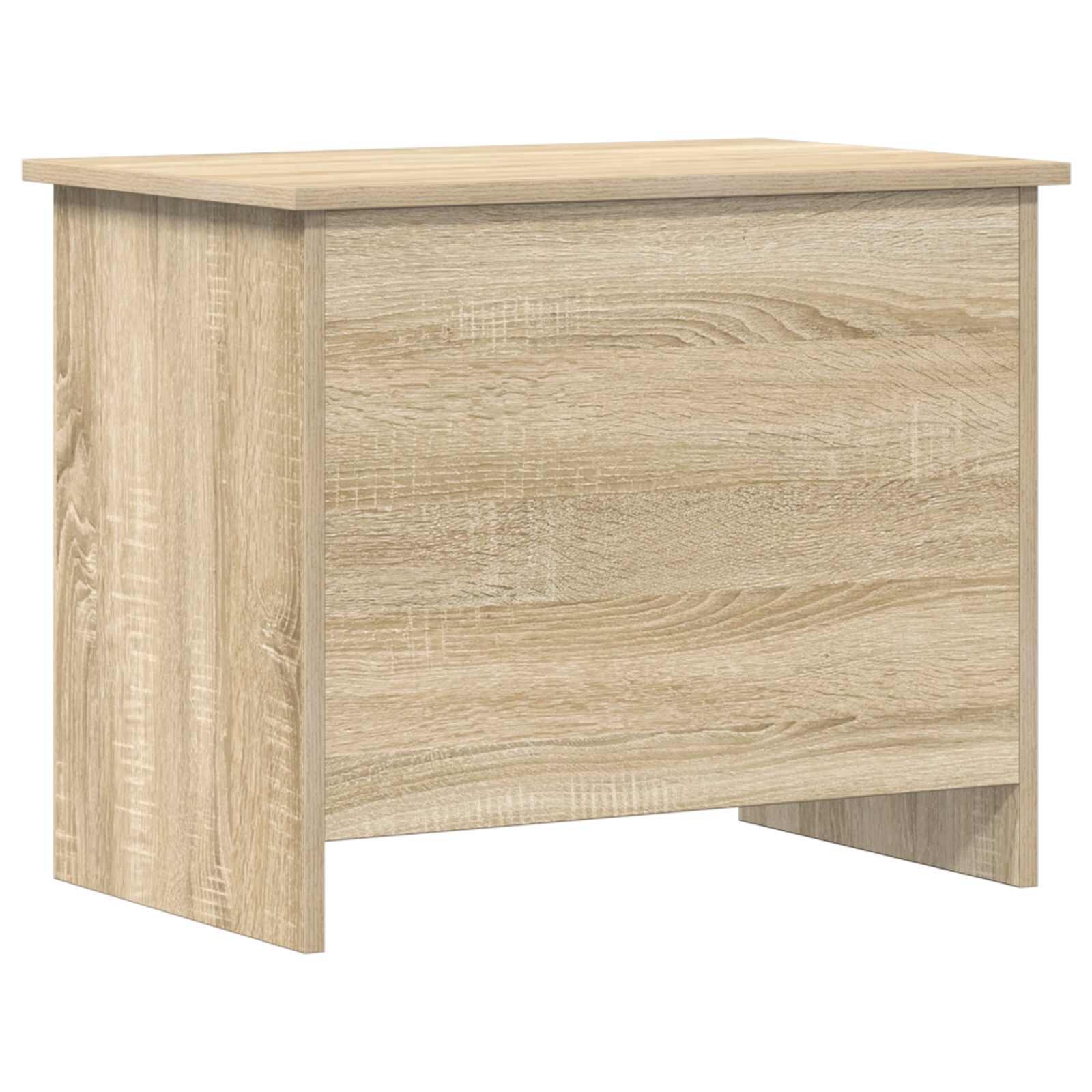Opbevaringskiste Sonoma-eg 60 x 40 x 50 cm Konstrueret træ billede