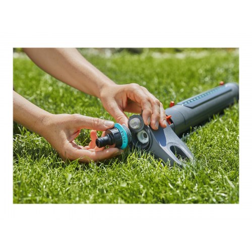 Gardena AquaZoom S - oscillerende sprinkler til plæne og have