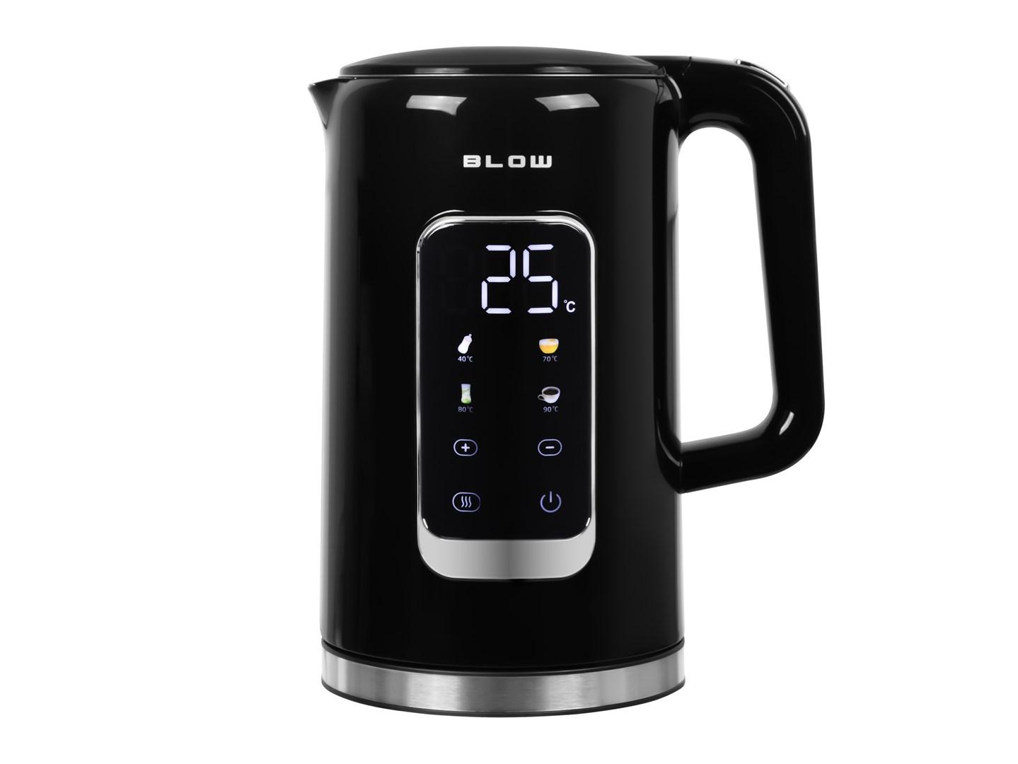 BLOW BK-17PBT elkedel med display 1,7 l - 2.500 W, Wi‑Fi (Tuya) billede