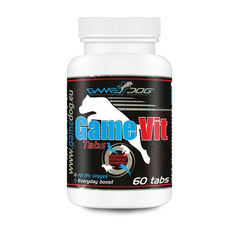 GAME DOG GameVit Tabs - vitaminer til hunde, 60 tabletter billede