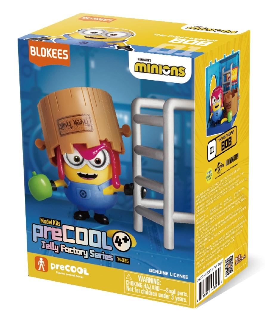 Blokees Minions preCOOL S1 - Bob the Fruit Keeper figur billede