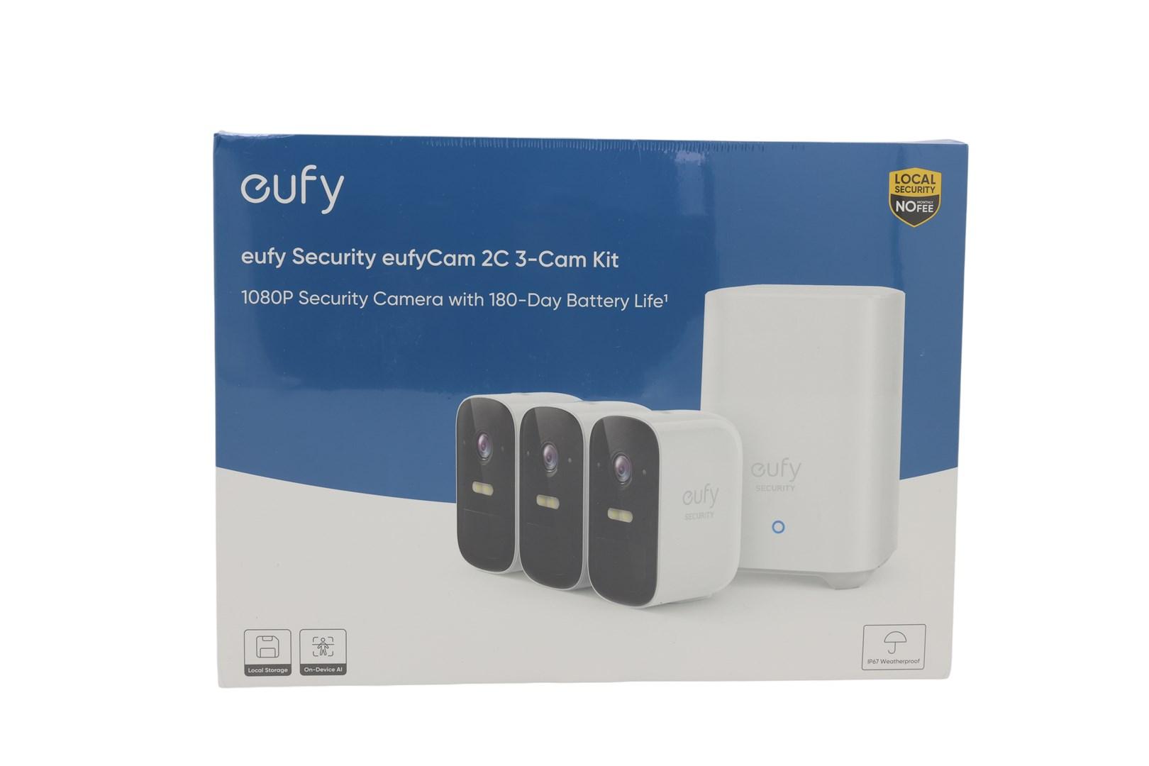 eufy Security eufyCam 2C - 3-kamera sÃ¦t (T88323D2) billede