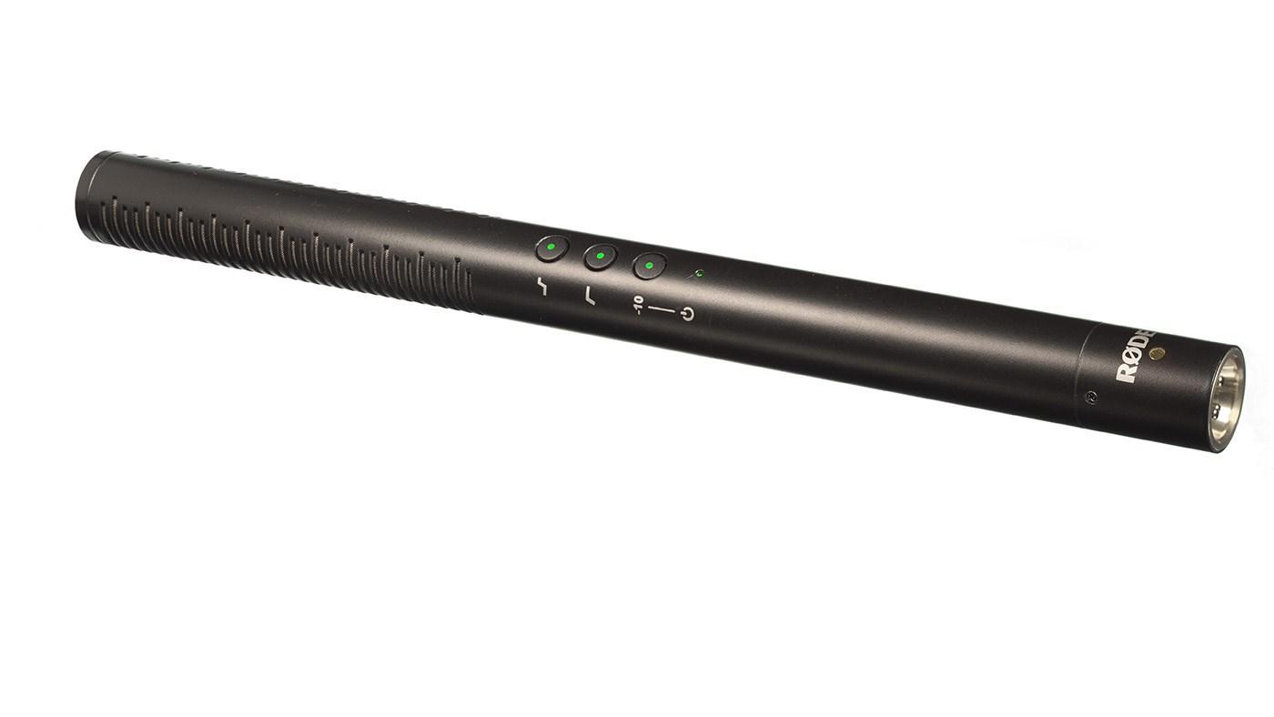 Røde NTG-4+ - sort shotgunmikrofon til kamera (kablet, mini XLR) billede