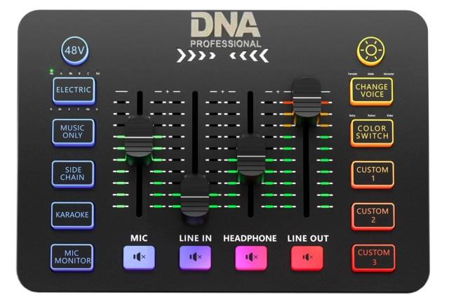 DNA Professional SC ONE - 2-kanals analog mixer med indbyggede lydeffekter billede