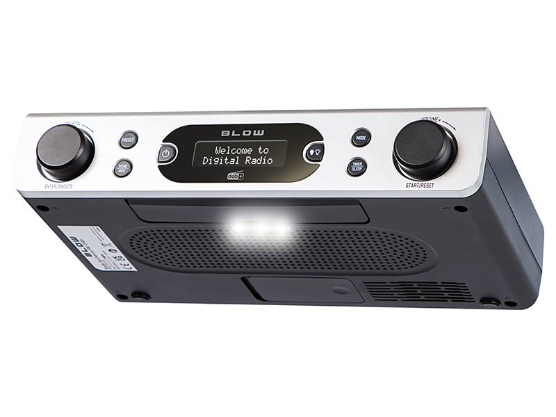BLOW RK2 køkkenradio med FM/DAB+ - sølv billede