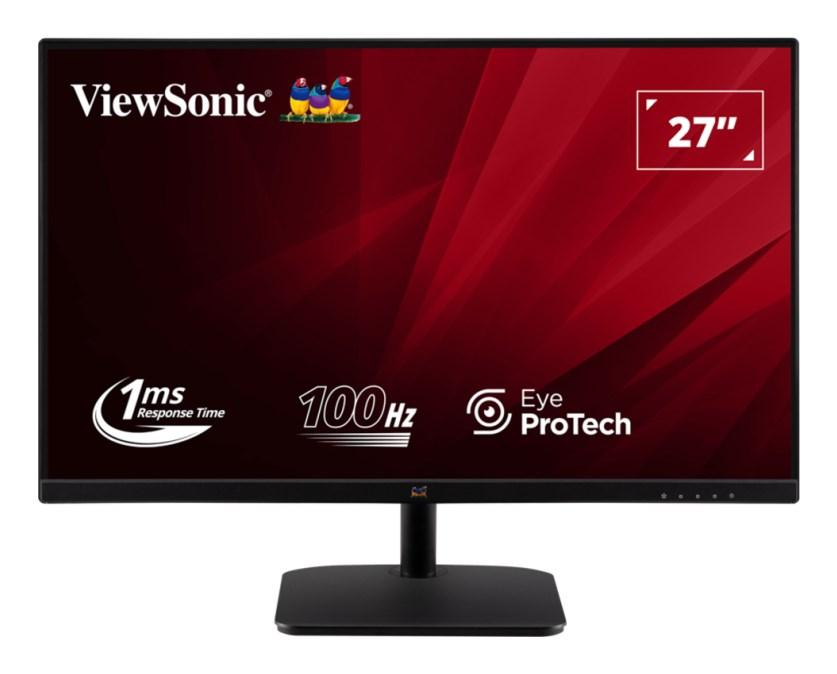 ViewSonic VA2732-H-2 27" Full HD IPS skærm - 100 Hz, 1 ms, sort billede