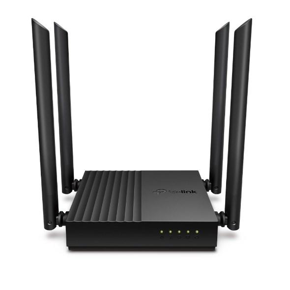 TP-Link Archer C64 dual-band gigabit router - Sort billede