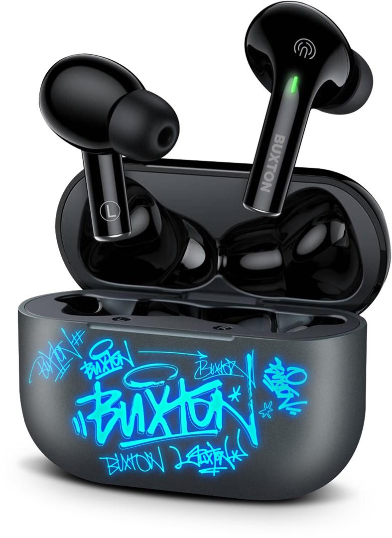 Buxton BTW4600 - trådløse TWS in-ear høretelefoner, grå billede