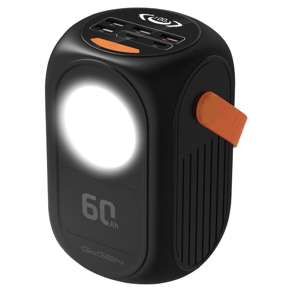 GoGen PB600001B powerbank 60.000 mAh - sort billede