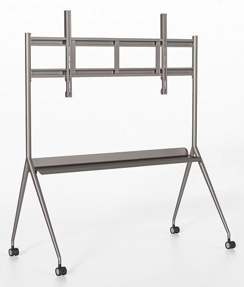Hikvision DS-D5ABKY2-B mobil skærmstand - til interaktive monitorer 86-98" billede