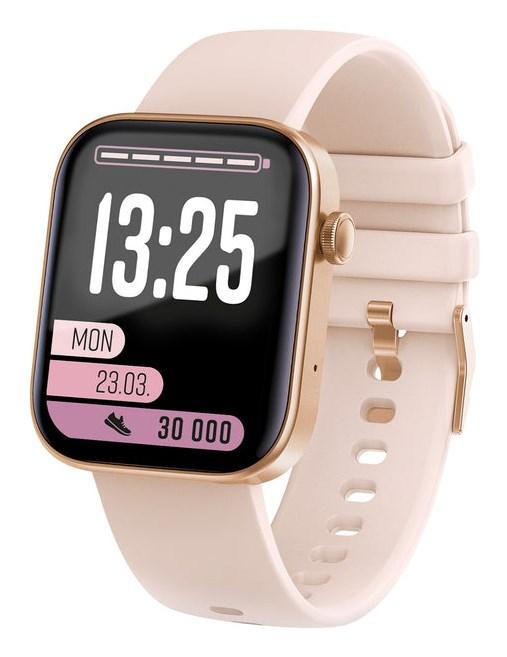 LAMAX BCool2 Plus smartwatch 1,8" - guld/rose, 45,5 mm billede
