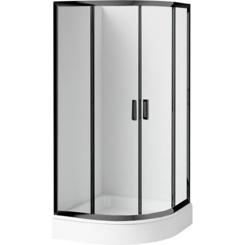 Deante KDDZN51K brusekabine med bund - halvrund 90×90 cm