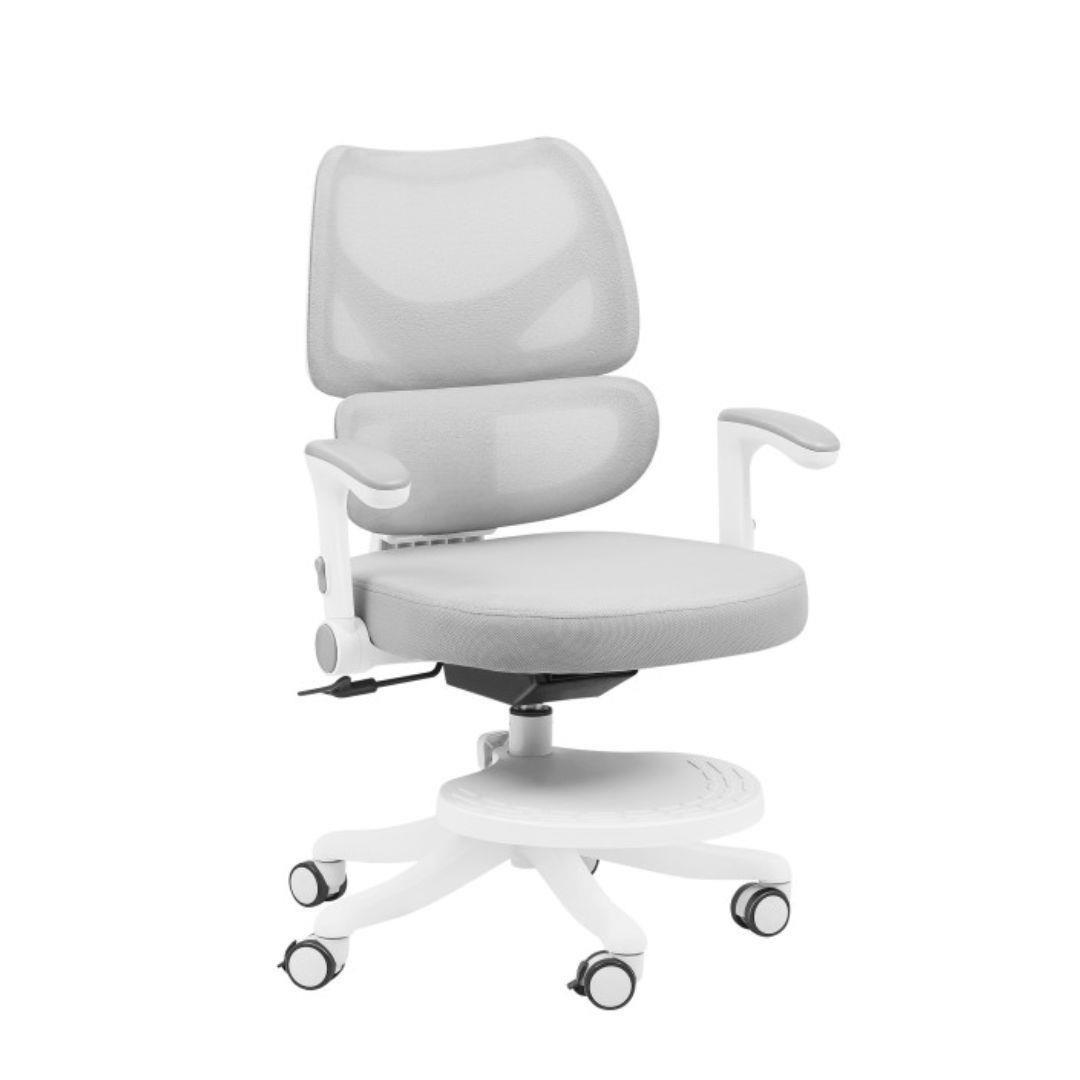 Mark Adler Junior 5.3 - ergonomisk drejestol til børn, grå billede