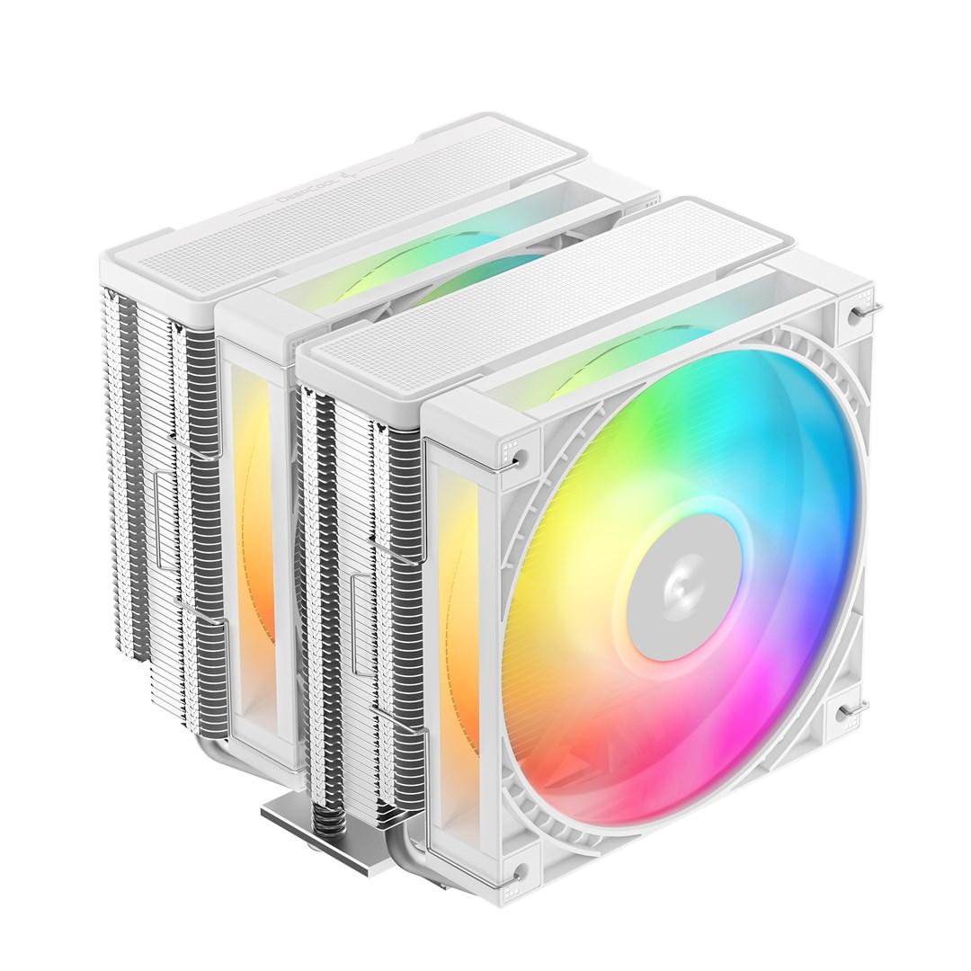 DeepCool AG620 G2 WH ARGB CPU-luftkøler 120 mm - Hvid billede