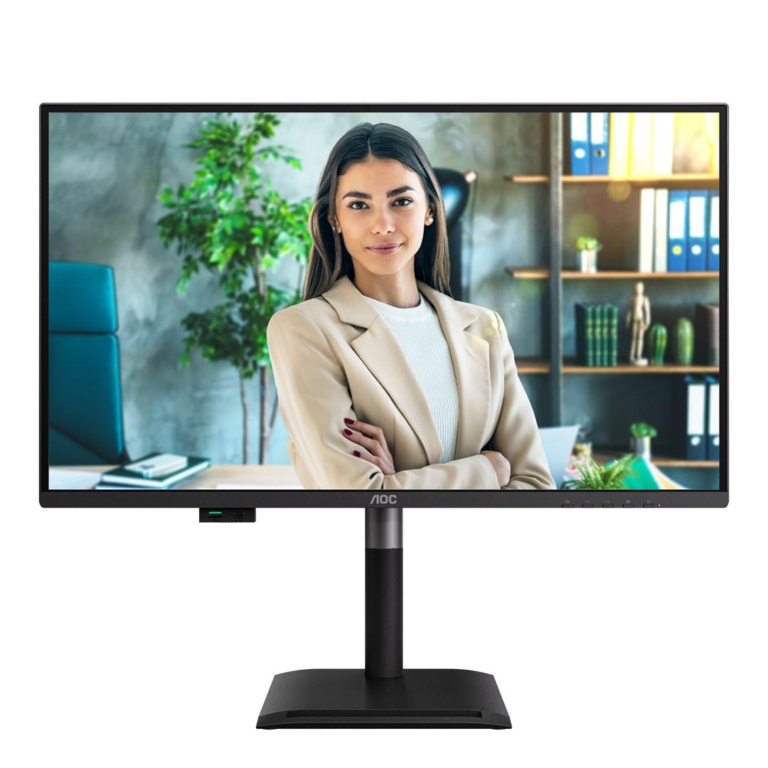 AOC Q27P4C 27" QHD skærm - 120 Hz, IPS, USB-C, sort billede