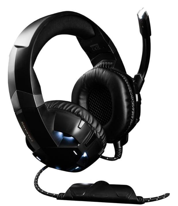 MODECOM Volcano MC-849 Shield 2 gaming-headset, hovedbøjle, 3,5 mm - sort billede