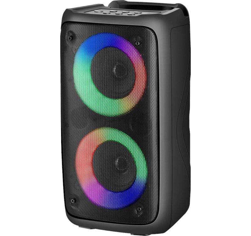 Defender Boomer 20 - bærbar Bluetooth-højttaler 20 W med lys, FM, USB og AUX billede