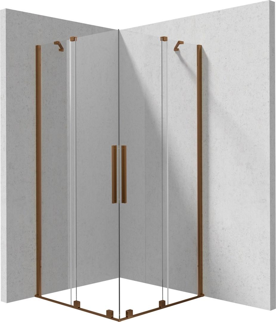 Deante KPNCP10P10 kvadratisk brusekabine 100 × 100 cm billede