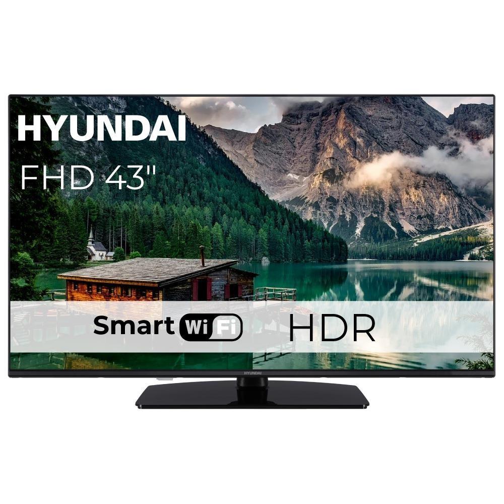 Hyundai FLM43TS349SMART 43" FHD Smart TV med Wi‑Fi og HDR billede