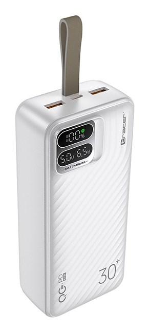 Tracer Blaze powerbank 30.000 mAh - Hvid, 65 W PD/QC billede