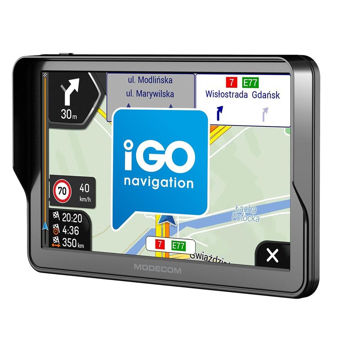 MODECOM FreeWAY CX 7.3 iGO Truck bilnavigation - Europa (årlig opdatering) billede