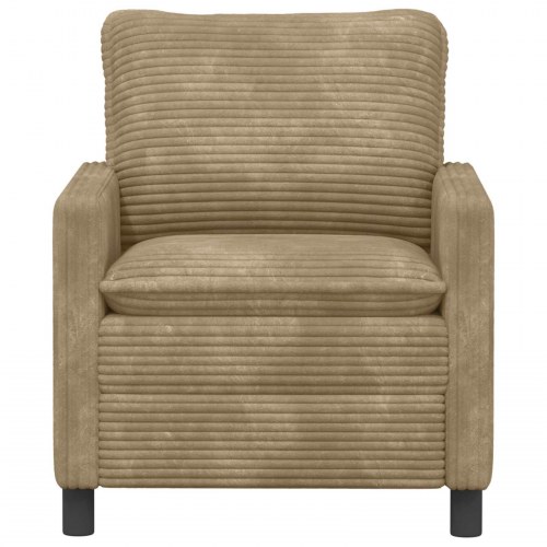 Sofa Gråbrun 76 x 81 x 87,5 cm Polyester