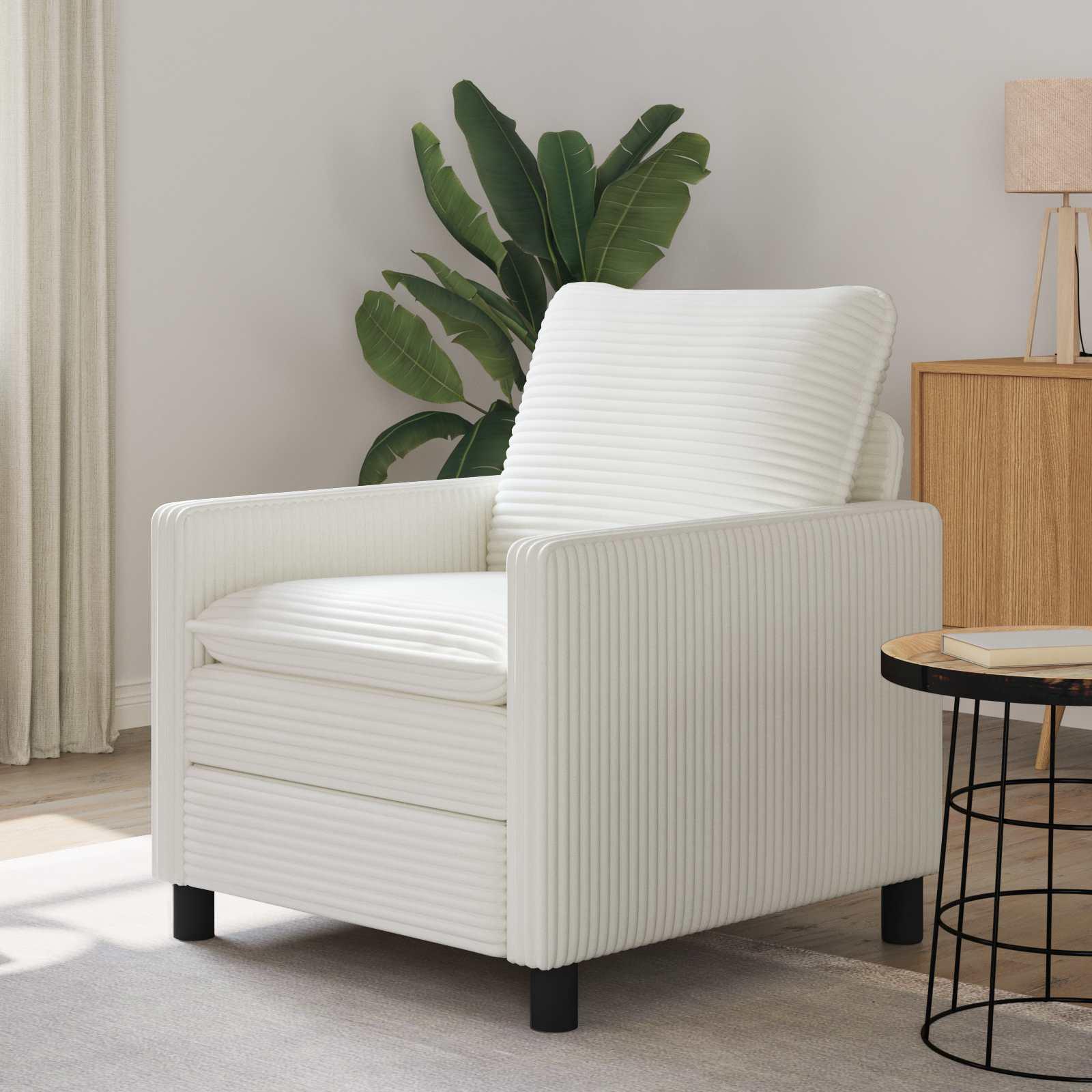 Sofa Cremefarvet 76 x 81 x 87,5 cm Polyester